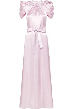 HUISHAN ZHANG Glory Satin-Abendkleid