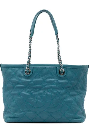 CHANEL 2014-2015 kleine Daily Tote Bag aus gestepptem Kaviarleder