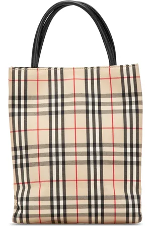 Burberry 2000-2017 Handtasche mit House-Check-Canvas