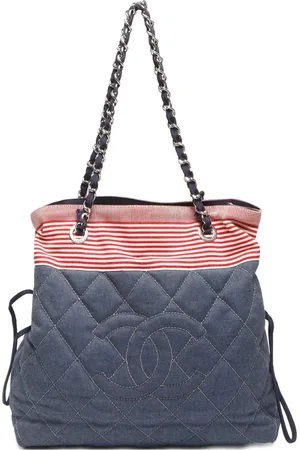 CHANEL 2009-2010 Cruise Line Tote Bag