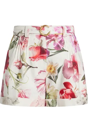 AJE Shorts mit Blumen-Print