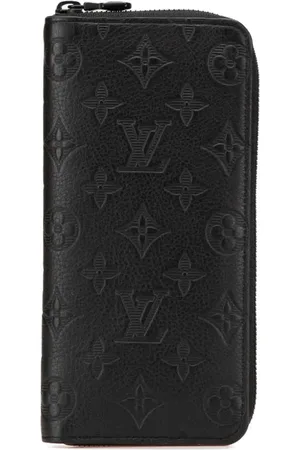 LOUIS VUITTON 2021-2024 längliches Monogram Shadow Portemonnaie mit Reißverschluss