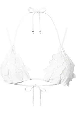 Twin-Set Bikini mit Blumenapplikation