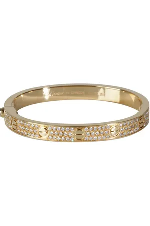 Cartier 18kt Love Gelbgoldarmband mit Diamant