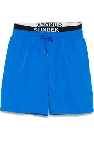 Sundek Badeshorts mit Logo-Bund