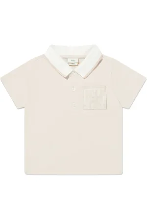 Fendi Poloshirt mit Logo-Stickerei