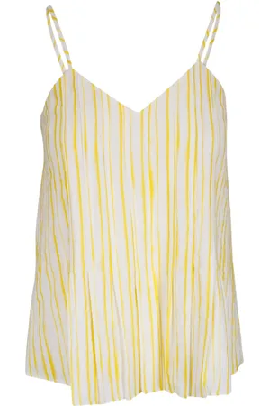 ODEEH Gestreiftes Camisole-Top