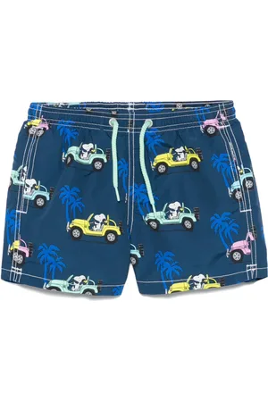 MC2 SAINT BARTH X PEANUTS™ Jean Badeshorts