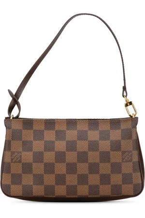 LOUIS VUITTON 2004 Damier Ebene Navona Schultertasche