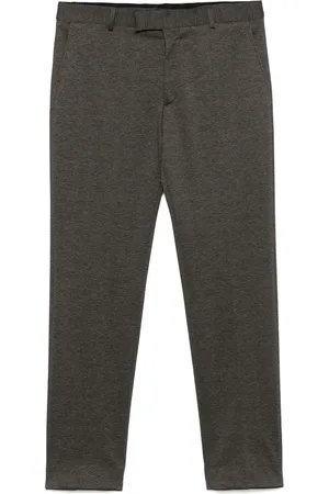 Karl Lagerfeld Hose mit Logo-Patch