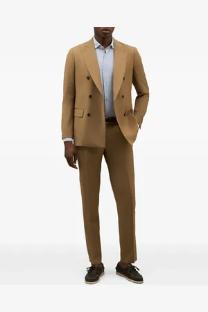 Boglioli Virgin wool double-breasted suit