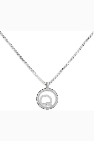 Chopard 2010 Happy Diamonds Big Apple Weißgoldhalskette mit Diamanten