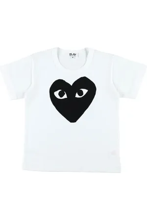 Comme des Garçons T-Shirt mit Big Heart-Print