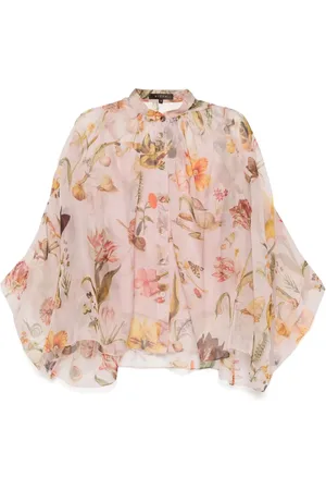 BIYAN Leichte Bluse mit Raffungen
