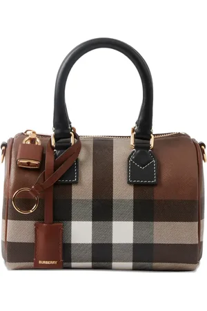 Burberry Mini Check Tote Bag