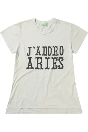 ARIES T-Shirt mit Slogan-Print