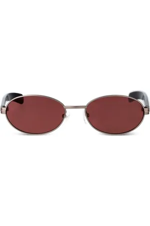 adidas Sonnenbrille mit ovalem Gestell