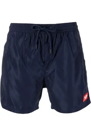 Diesel Badeshorts mit Logo-Patch