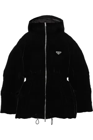 Prada Daunenjacke in Samtoptik