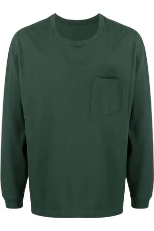 SUICOKE Langarmshirt mit Rundhalsausschnitt