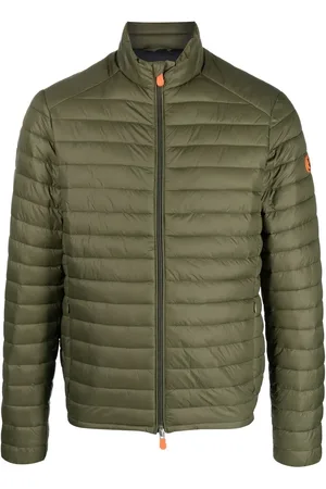 save the duck Gefütterte Jacke mit Logo-Patch