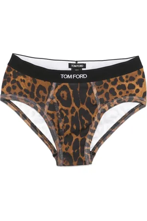 Tom Ford Slip mit Leoparden-Print