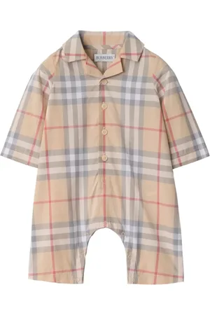 Burberry Karierter Strampler