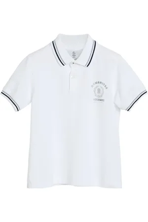 Brunello Cucinelli Piqué-Poloshirt mit Print