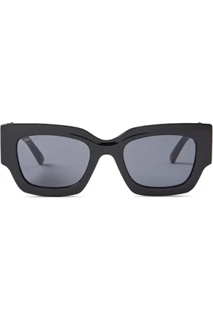 Jimmy Choo Sonnenbrille mit eckigem Gestell