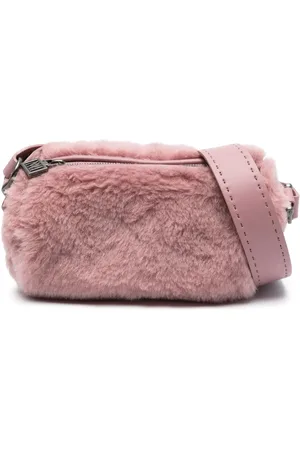Max Mara Kleine Teddy Roll Umhängetasche