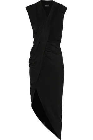 Balenciaga Drapiertes Midikleid