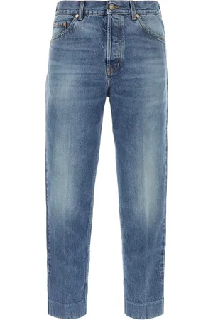 Gucci Ausgeblichene Straight-Leg-Jeans