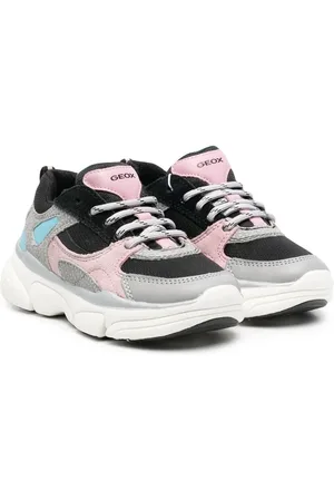 Geox Sneakers mit Kontrasteinsätzen