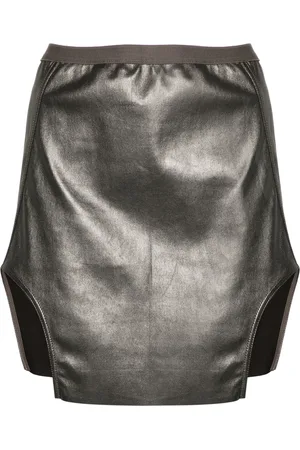 Rick Owens Minirock aus Leder