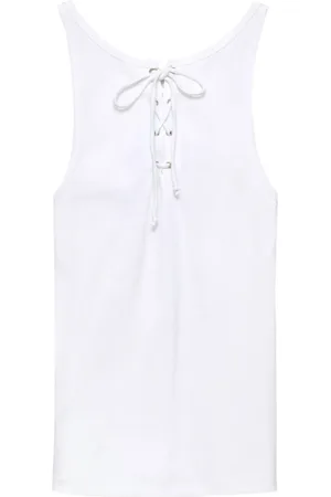 Prada Tanktop mit Schnürung