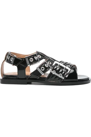 Ganni Sandalen mit Ösen