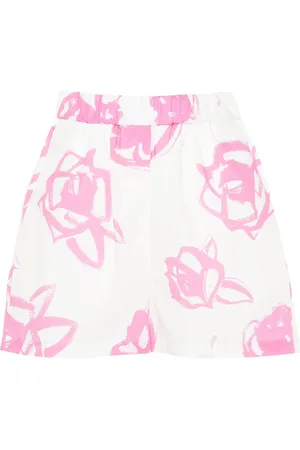 Msgm Shorts mit abstraktem Print