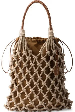 Prada Tote Bag aus Macramé