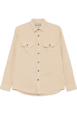 CANALI Klassisches Twill-Hemd