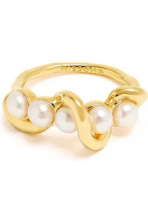 Courrèges Ring mit Kunstperle