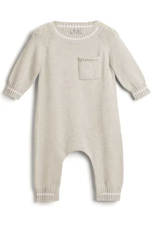 Brunello Cucinelli Gestrickter Bernie Strampler