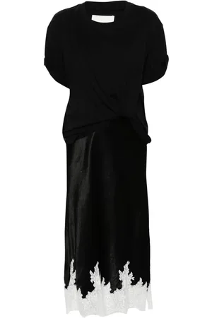 3.1 Phillip Lim Kleid mit drapiertem T-Shirt