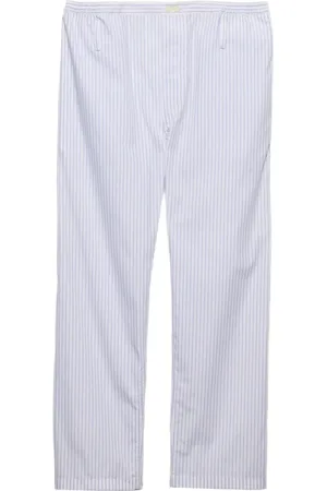 Prada Gestreifte Popeline-Hose