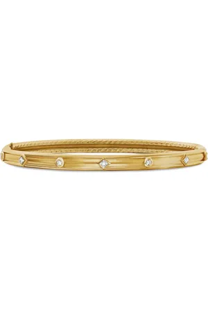 David Yurman 18kt Modern Renaissance Gelbgoldarmreif mit Diamant