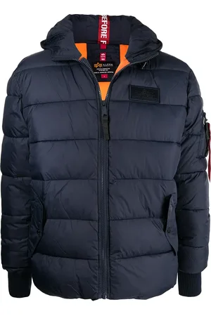 Alpha Industries Gefütterte Jacke mit Logo