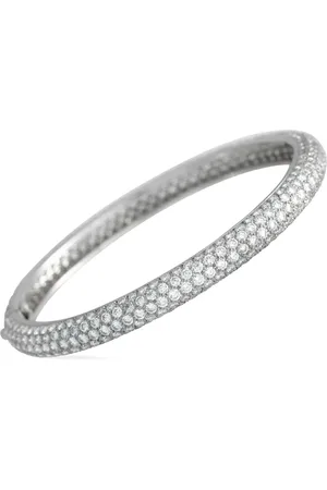 Cartier 18kt Etincelle Weißgoldarmreif mit Diamanten