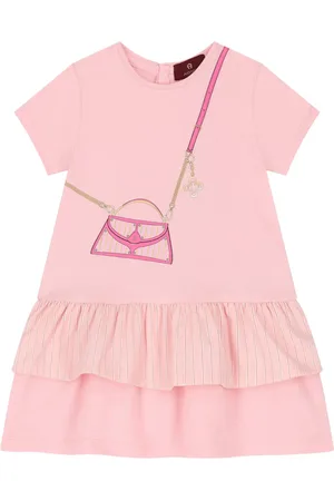 Aigner T-Shirtkleid mit Rüschendetail