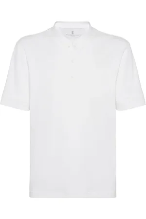 Brunello Cucinelli Poloshirt mit kurzen Ärmeln
