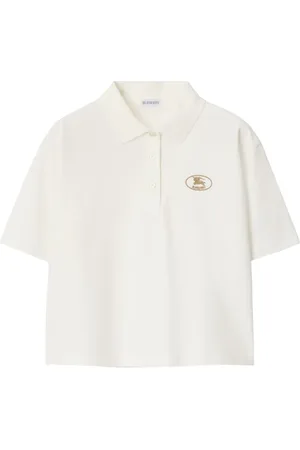Burberry Klassisches Cropped-Poloshirt