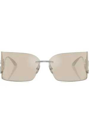 Dolce & Gabbana Sonnenbrille mit Logo-Schild